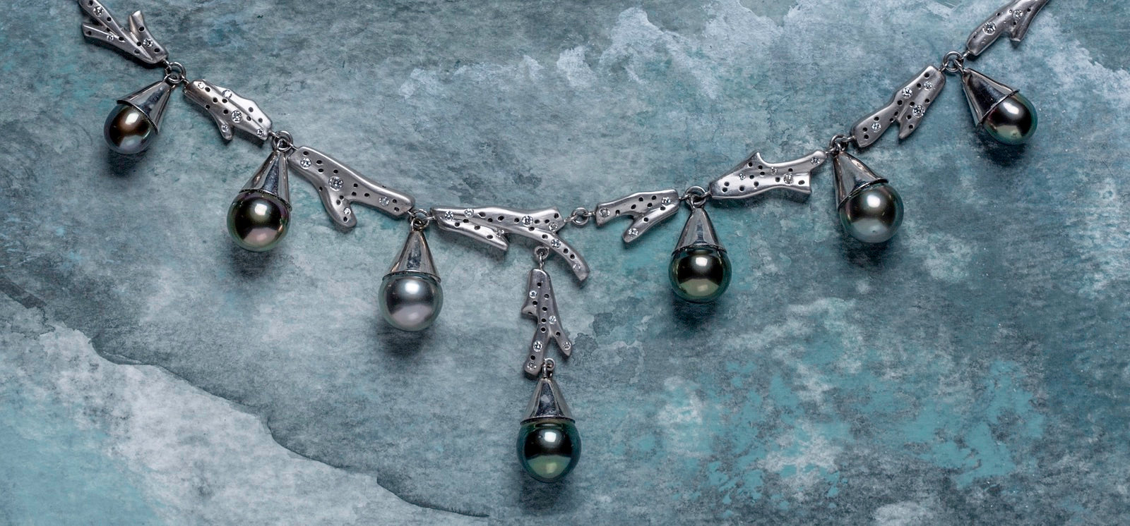 Black Tahitian Pearl Necklace